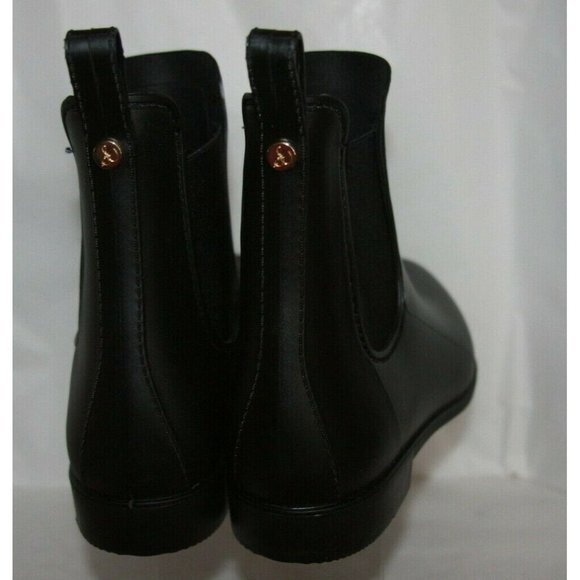 Sam Edelman Tinsley Black Matte rain boots women's 12B - Picture 4 of 7